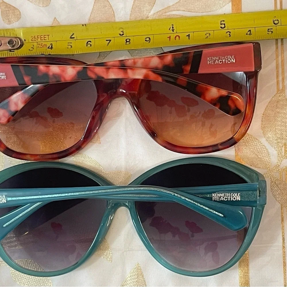 Lot of 3 Sunglasses – UV Protection – Fashion Eyewear Kenneth Cole Betsey John